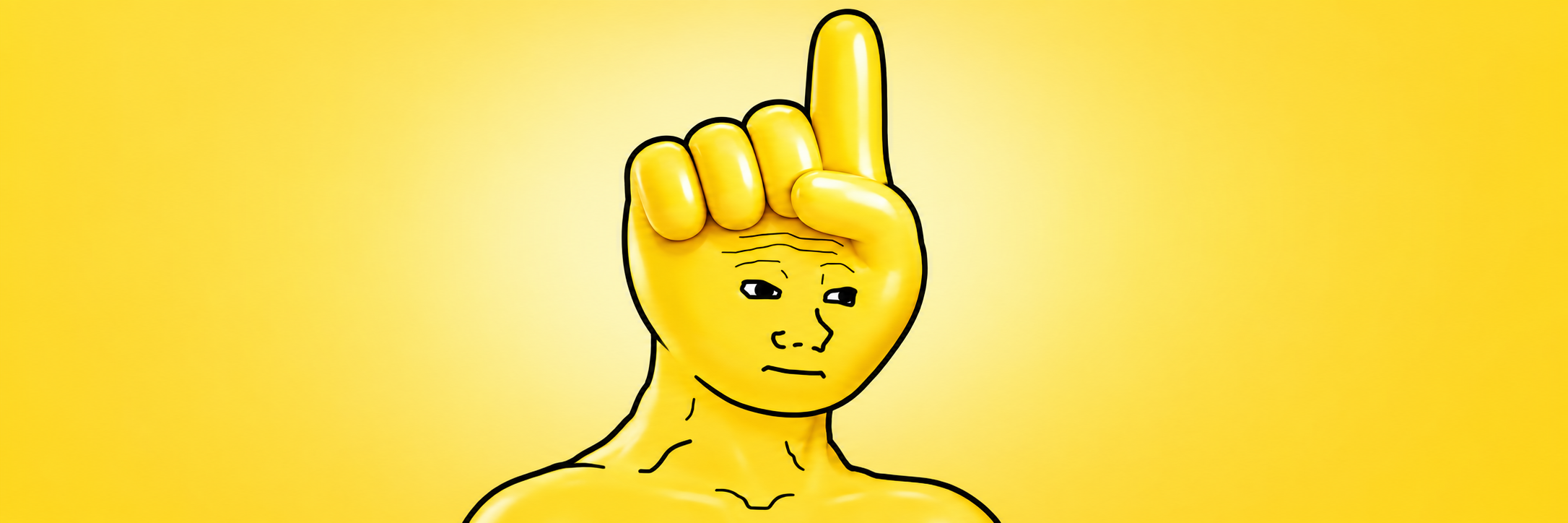 一 wojak banner